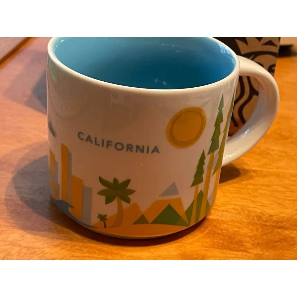 Starbucks You Are Here Collection Coffee Mug CALIFORNIA 14 FL Oz New in Box